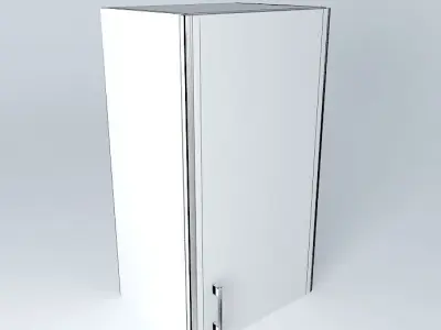Cabinets wooden cabinet with door Free 3D model purchase