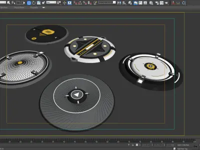 SCI-FI 3DS MAX 2015 5 MODEL 3D model