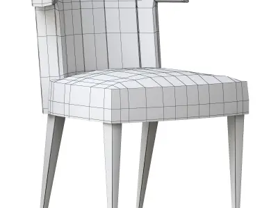  ISABELLA DINING CHAIR 3D model