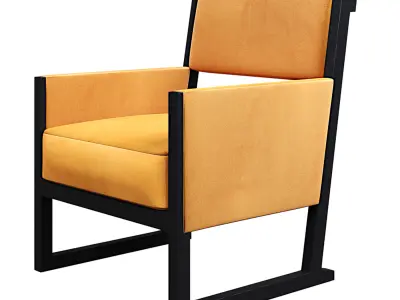 MUSA ARMCHAIR BY MAXALTO Low-poly 3D model