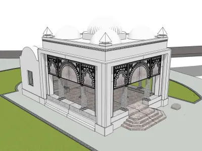 Kobbet El Houa  High-Quality 3D Model 3D model