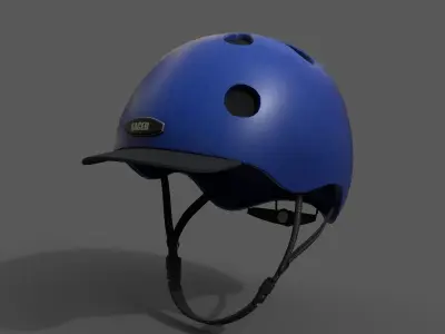 Helmet spot Generic camp bike coloring model military combat  Low-poly 3D model