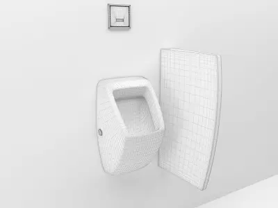 Urinal 6 3D model