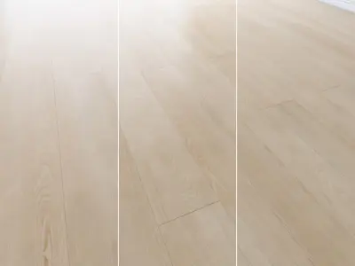 Parquet line 3 types 3 textures Low-poly 3D model