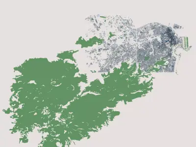 Rio de Janeiro City Brazil 3D model