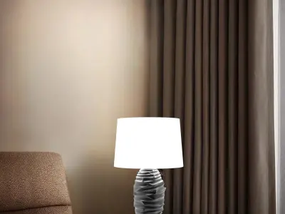 Table Lamp 3D print model 12