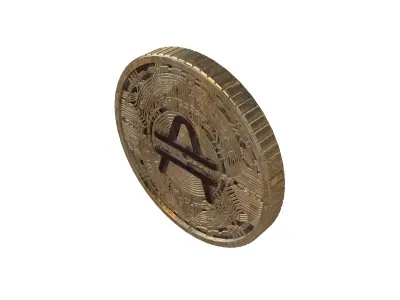 Amp Coin v7 004 3D model