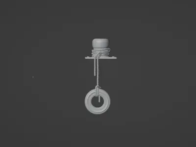 Mooring light bulb 3D print model