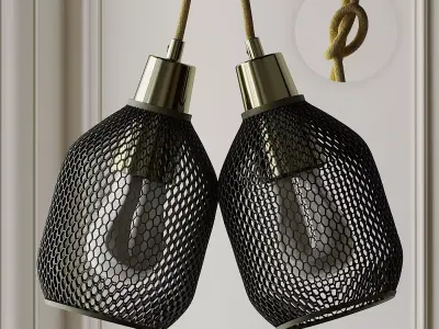 HIVE SHADE and PLUMEN 002 LED 3D model