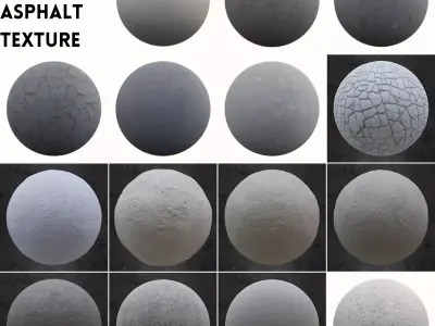 Asphalt Textures Pack Texture