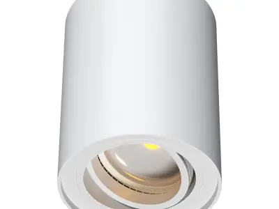 gu10 spotlight Low-poly 3D model