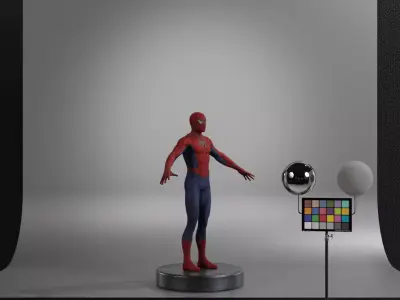 Spider-Man Raimi-Verse Low-poly 3D model