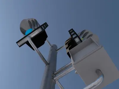 Traffic light 3D model