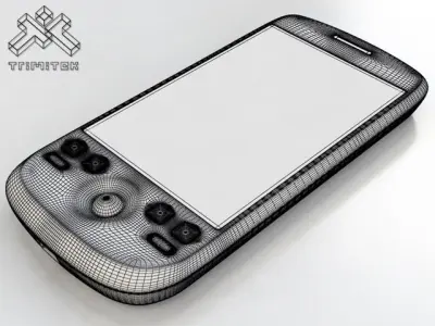 HTC Magic - Vodafone edition - 2009 - White 3D model