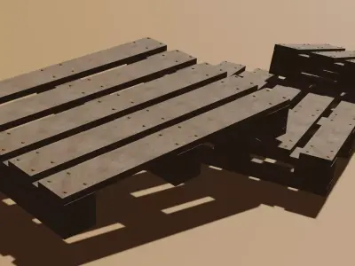 Pallet 3D model
