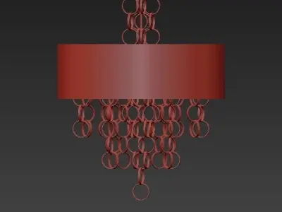 High pendant 3D model