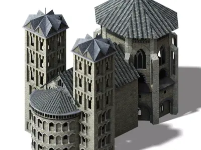 Different dimension - architecture - architecture 13 3D model
