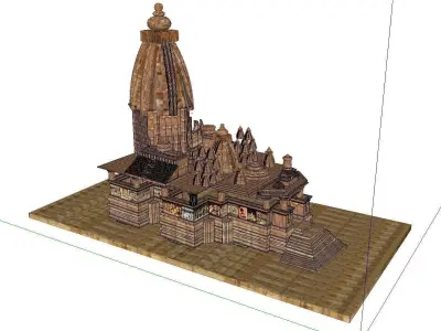 Architecture-Religion-God-Culture-Temple -0236 3D model