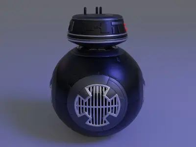 BB-9E - Star Wars Droid 3D model