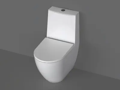 WC6 Toilet 3D model
