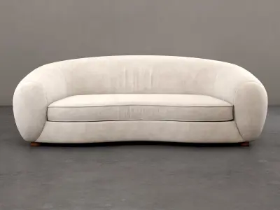 Polar Bear Sofa 3D model