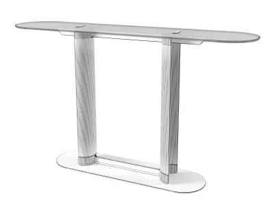 Premiere 5 Console Table 3D model
