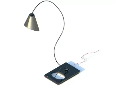 contempolamp table lamp with cord 3D model