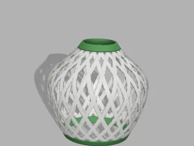 Lamp shade for LEDs 3D print model