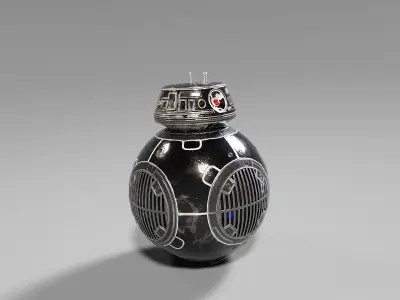 Star Wars Droid Low-poly 3D model