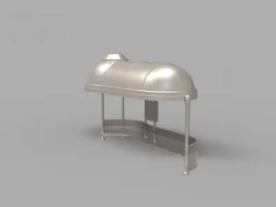 Bus Stop 3D model