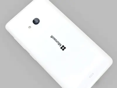 Microsoft Lumia 535 White 3D model