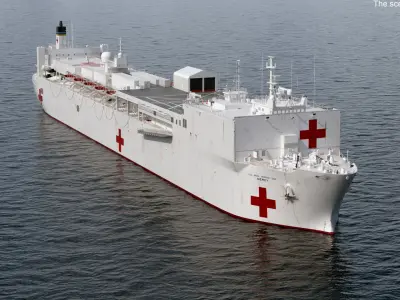  US Naval Hospital Vessel Mercy 