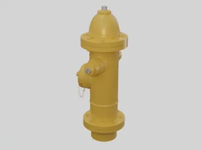 Fire Hydrant 11 - Safety and Emergency Equipment 3D model