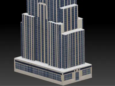 Empire State 3D Print Model Free 3D print model