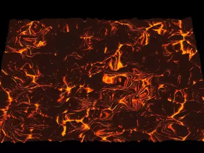 Lava Area 3D model