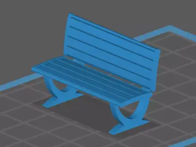 Bench Scale model 1 43 3D print model
