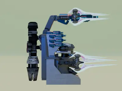  HALO Skibidi Toilet 3D model