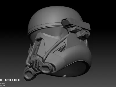 Death Trooper Helmet 3D print model