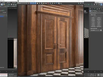 3ds max  Modellazione Architettonica Sweep Pro Tutorial MP4 3D model