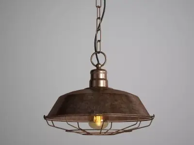 Hanging lamp LOFT HOUSE P-114 2 in 1 3D model