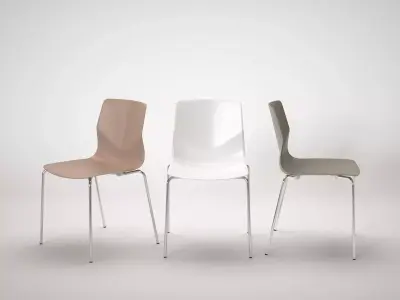 Plastic Chair 3D model get