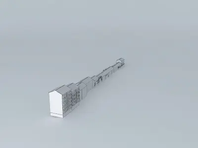 Building block 3D model