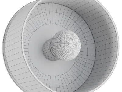 Fiore wall lamp 3D model