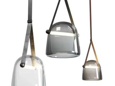 Brokis MONA LARGE LED pendant light Low-poly 3D model