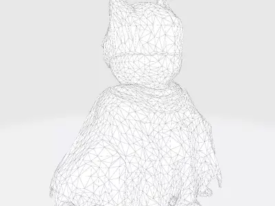 Cute Armor Cartoon  Printable 3D Figurine for Resin FDM 3D print model