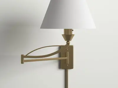 Mankin Swing Arm Sconce 3D model purchase