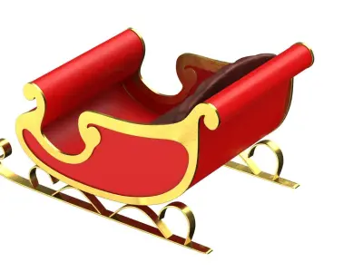 Sleigh 3D model