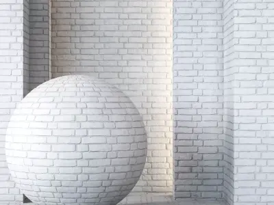 2 Brick Tile Flooring 4K - Seamless Texture