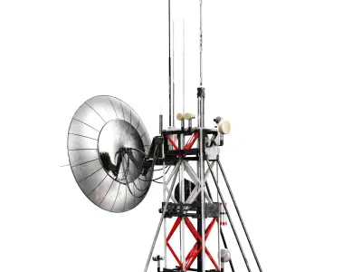 Satellite Dish 3D model