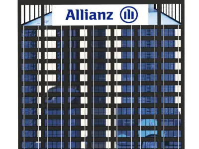 Skyscraper Paramount Plaza New York 3D model